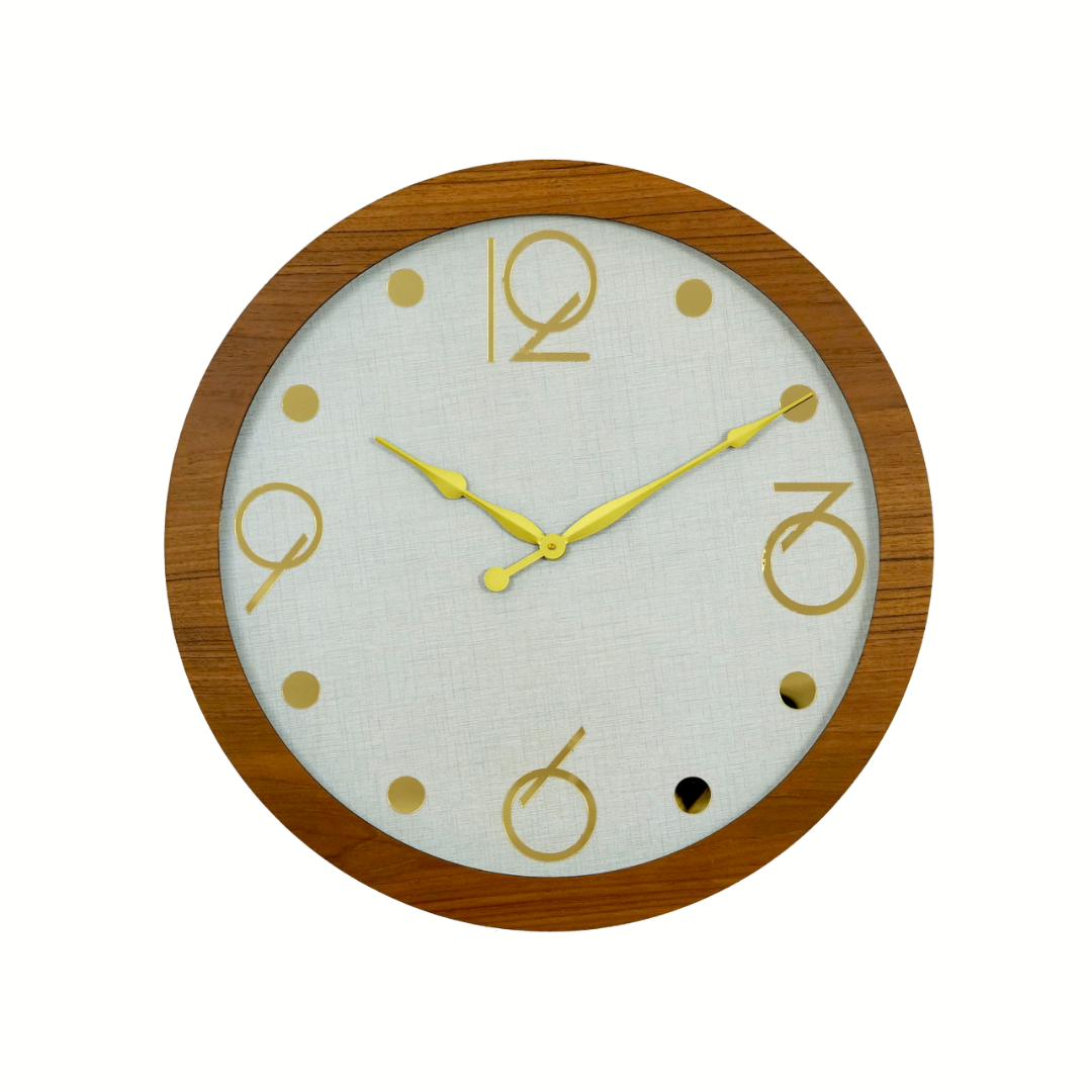 Artypillar 14” Wooden Wall Clock