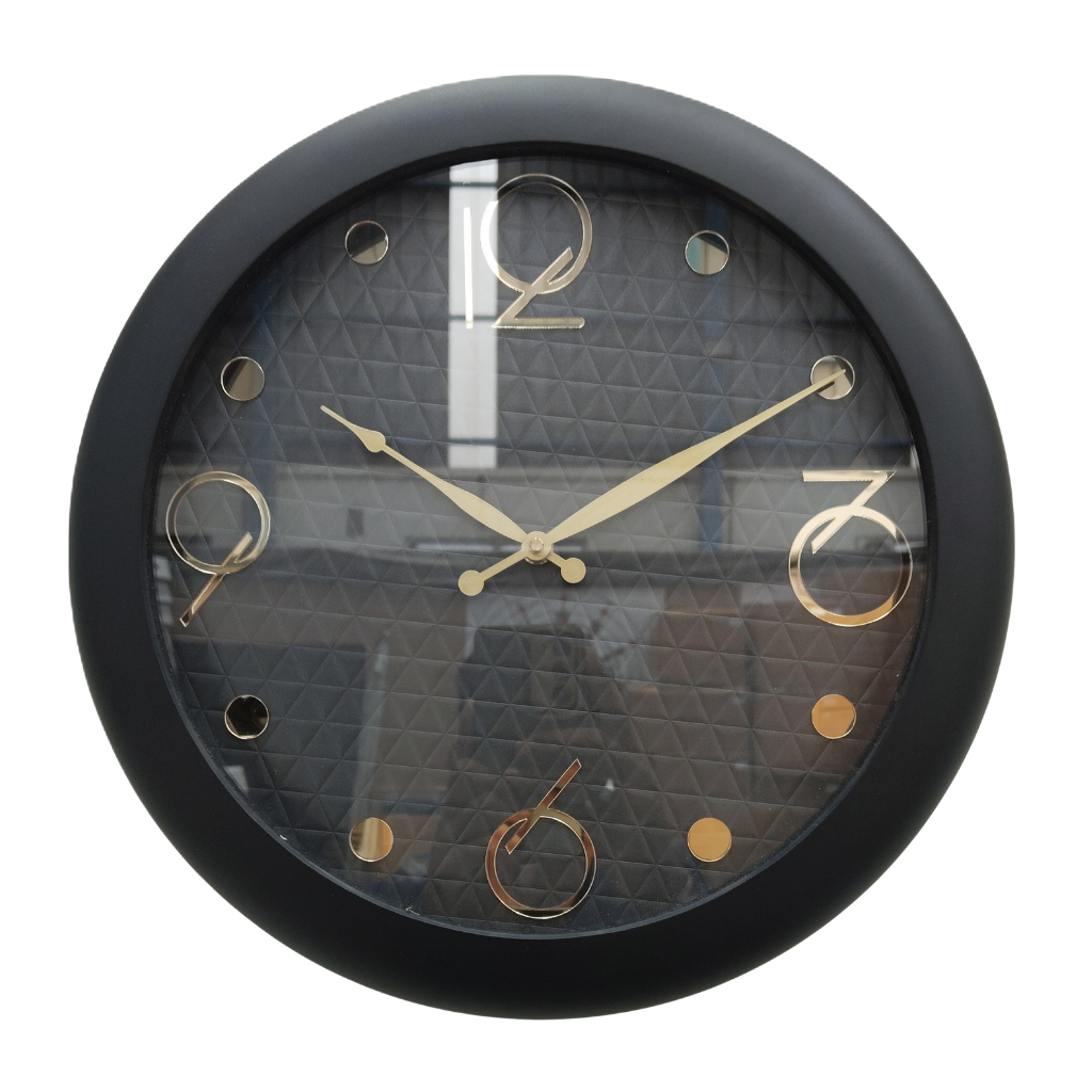 Artypillar Modern Designer Round Wall Clock - 14 Inch