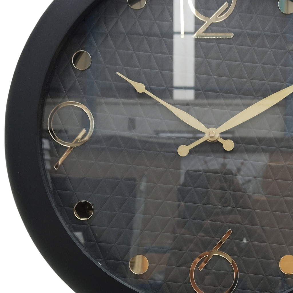 Artypillar Modern Designer Round Wall Clock - 14 Inch