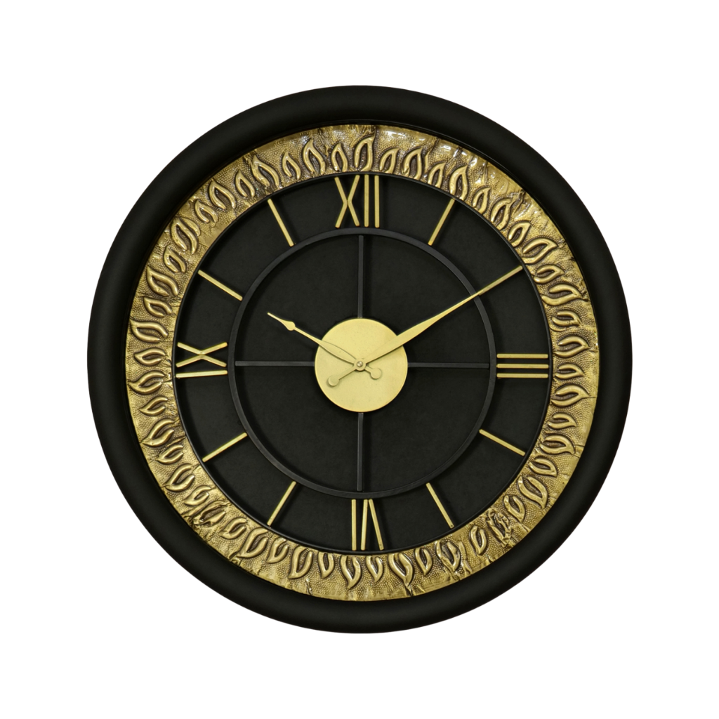 Artypillar Round Mid-Century Wall Clock - 18-Inch