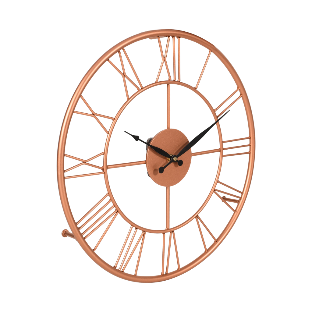 Artypillar Round Classic Iron Wall Clock - 14-Inch