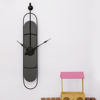 Artypillar 27-Inch Modern Minimalist Vertical Wall Clock
