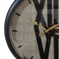 Artypillar Modern Designer Round Wall Clock - 18 Inch