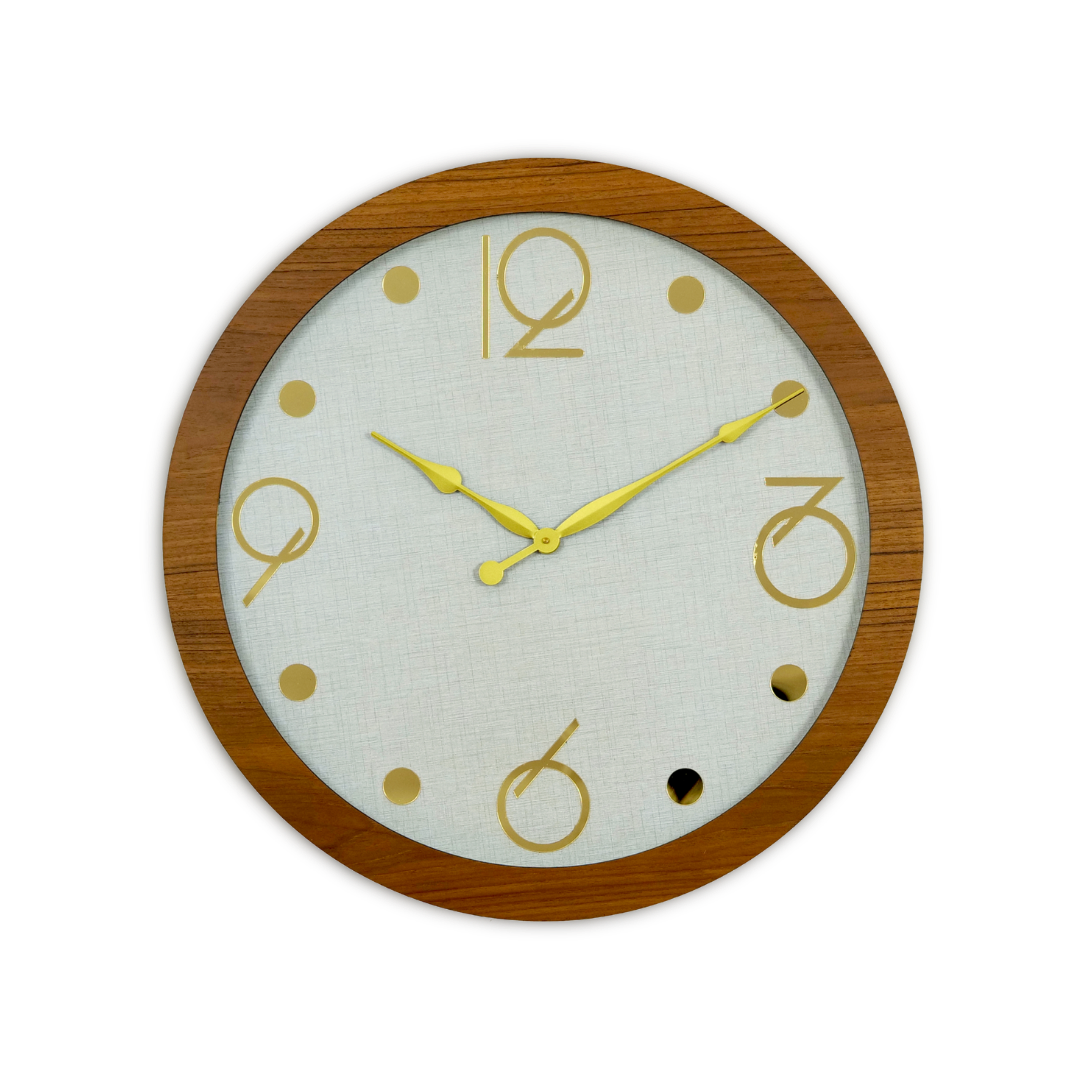 Artypillar 14” Wooden Wall Clock