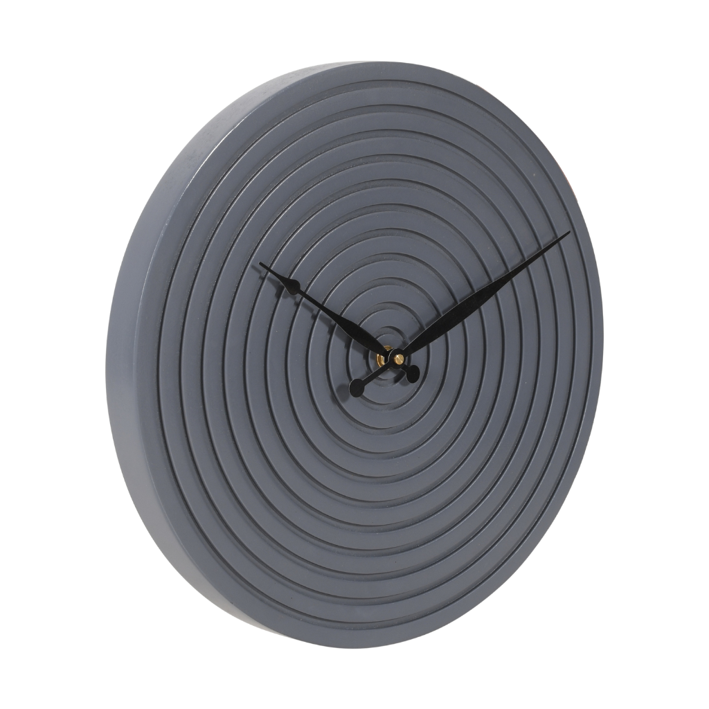 Artypillar 12-Inch Modern Minimalist Textured Wall Clock
