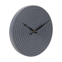 Artypillar 12-Inch Modern Minimalist Textured Wall Clock