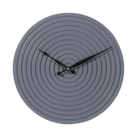 Artypillar 12-Inch Modern Minimalist Textured Wall Clock