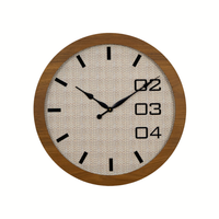 Artypillar 14" Round Modern Wall Clock