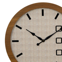 Artypillar Wooden Modern Designer Round Wall Clock - 24 Inch