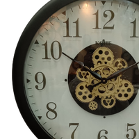 Artypillar Modern Gear Design Round Wall Clock - 24 Inch