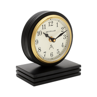 Artypillar 5-Inch Classic Round Table Clock