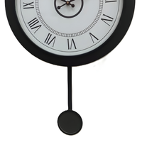 Artypillar 14" Plain Polish Round Wall Clock