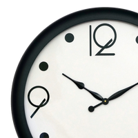 Artypillar Modern Minimalist Designer Round Wall Clock - 24 Inch
