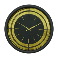 Artypillar 18-Inch Mid-Century Modern Round Wall Clock