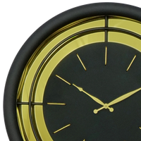 Artypillar 18-Inch Mid-Century Modern Round Wall Clock
