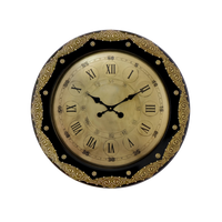 Artypillar 12-Inch Antique Metal Emboss Wall Clock