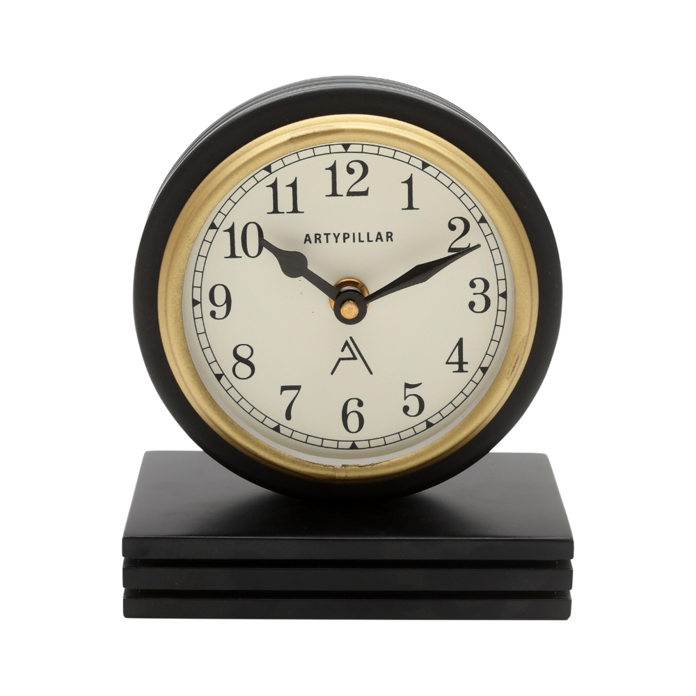 Artypillar 5-Inch Classic Round Table Clock