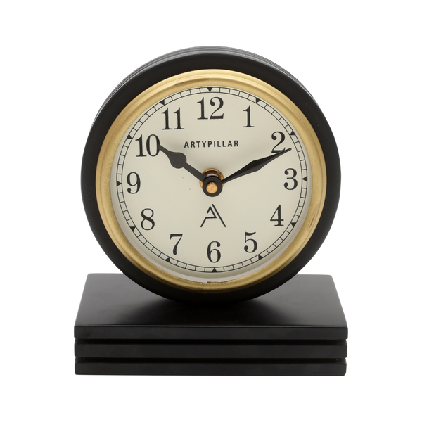 Artypillar 5-Inch Classic Round Table Clock
