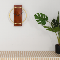 Artypillar 12-Inch Modern Wooden Designer Wall Clock