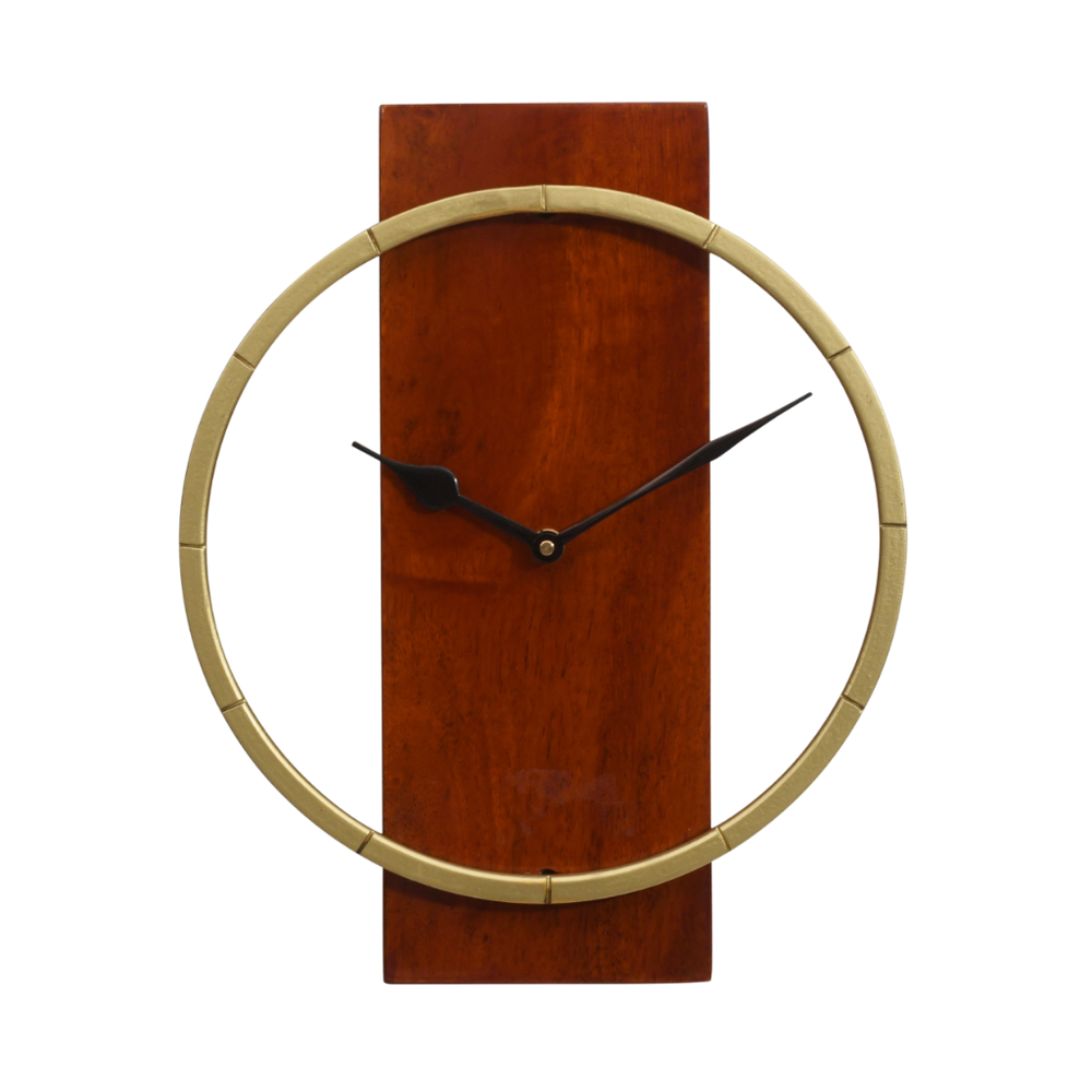 Artypillar 12-Inch Modern Wooden Designer Wall Clock