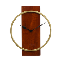 Artypillar 12-Inch Modern Wooden Designer Wall Clock
