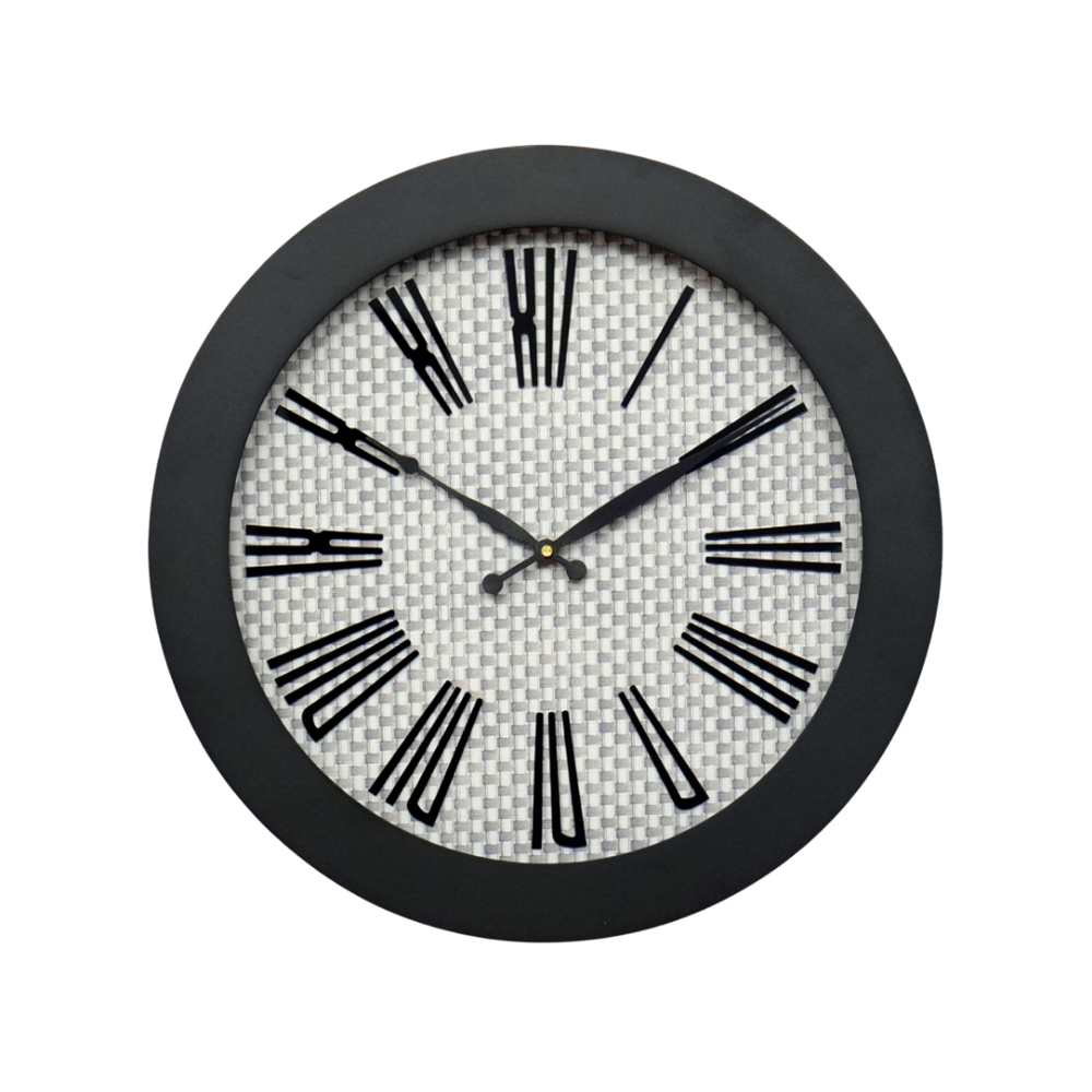 Artypillar Modern Roman Designer Round Wall Clock - 14 Inch