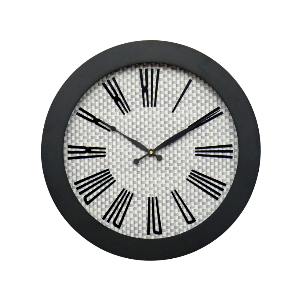 Artypillar Modern Roman Designer Round Wall Clock - 14 Inch