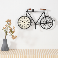 Artypillar 24-Inch Mid-Century Bicycle Design Wall Clock