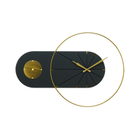 Artypillar Modern Minimalist Metal Designer Wall Clock - 27 Inch
