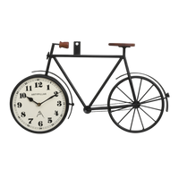 Artypillar 24-Inch Mid-Century Bicycle Design Wall Clock