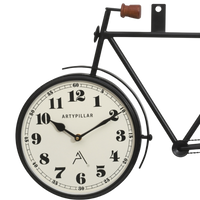Artypillar 24-Inch Mid-Century Bicycle Design Wall Clock