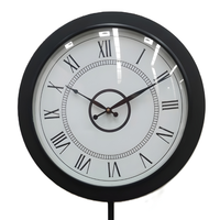 Artypillar 14" Plain Polish Round Wall Clock