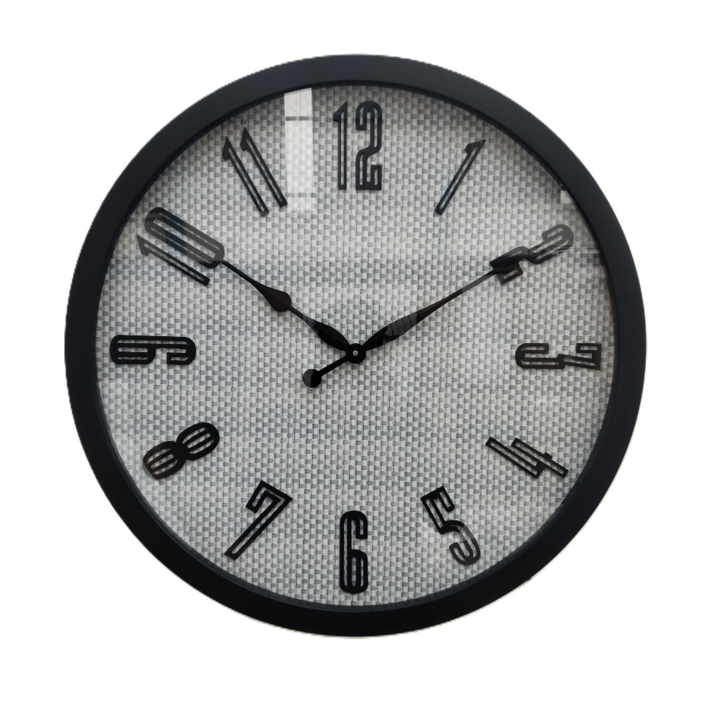 Artypillar Modern Designer Round Wall Clock - 24 Inch
