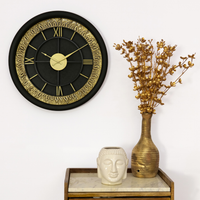 Artypillar Round Mid-Century Wall Clock - 18-Inch