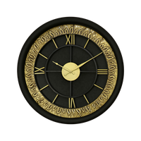 Artypillar Round Mid-Century Wall Clock - 18-Inch