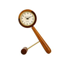 Artypillar 12-Inch Wooden Designer Table Clock