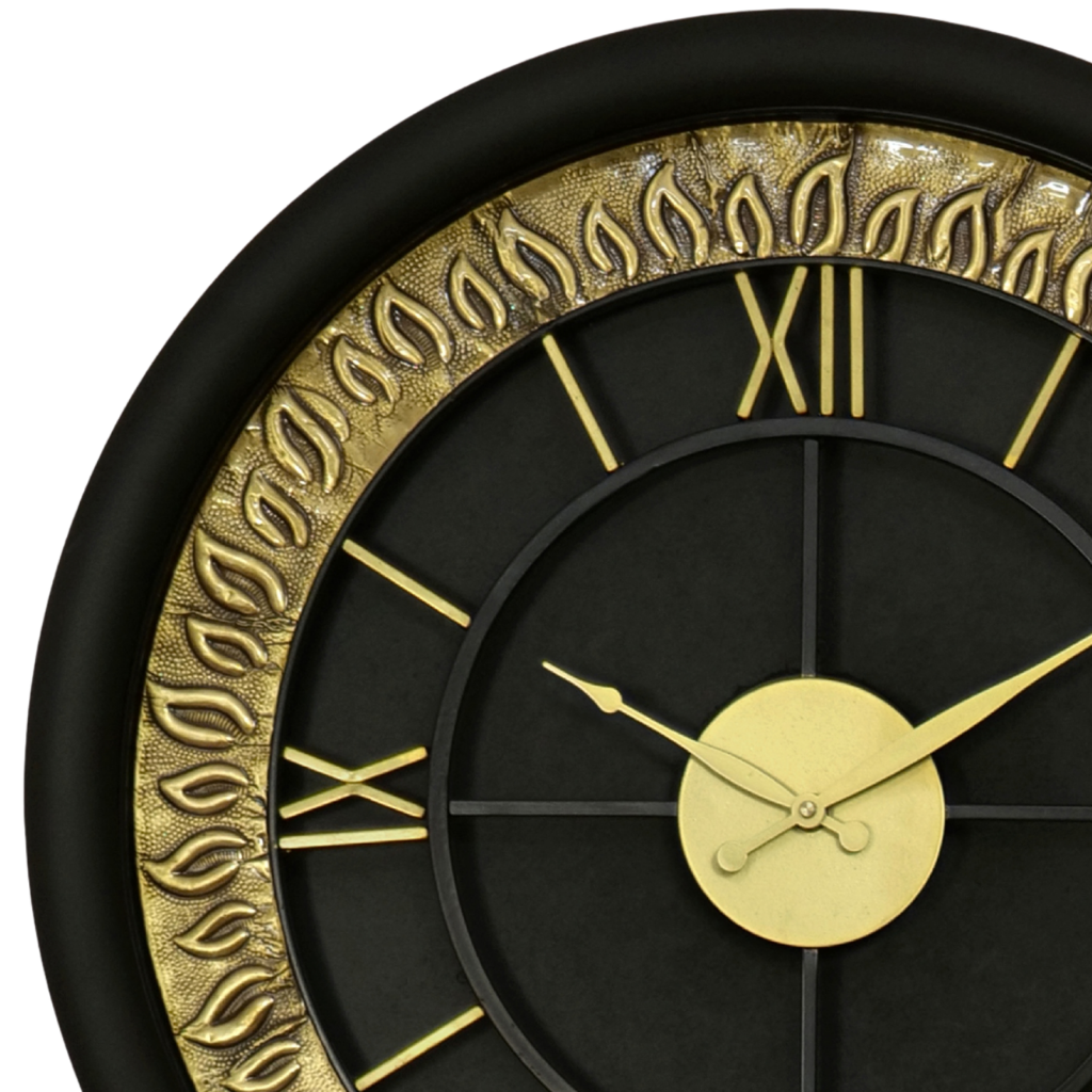 Artypillar Round Mid-Century Wall Clock - 18-Inch