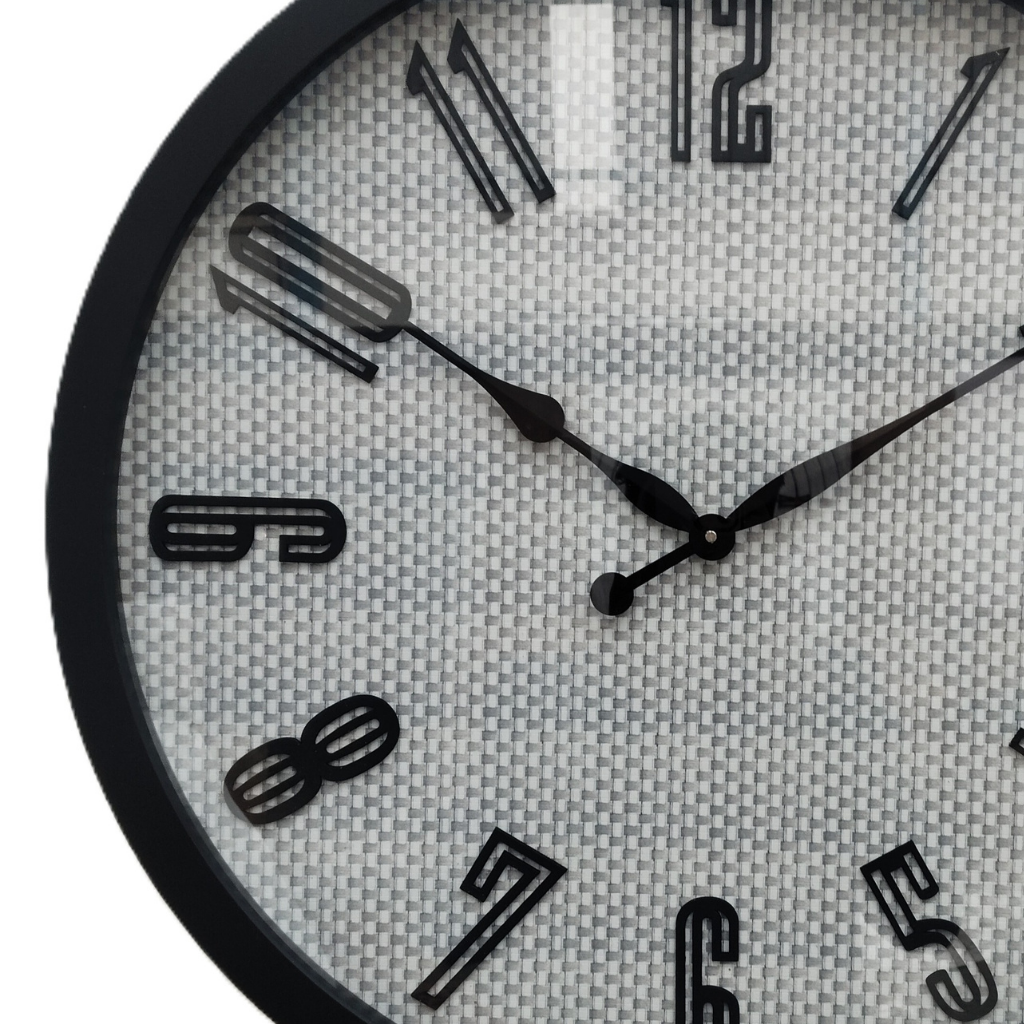 Artypillar Modern Designer Round Wall Clock - 24 Inch