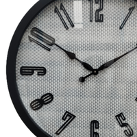 Artypillar Modern Designer Round Wall Clock - 24 Inch