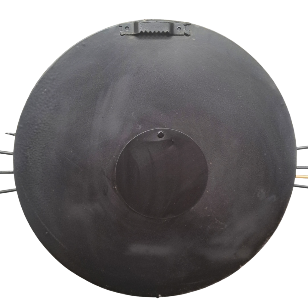 Artypillar Round Mid-Century Wall Clock - 24-Inch