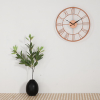 Artypillar Round Classic Iron Wall Clock - 14-Inch