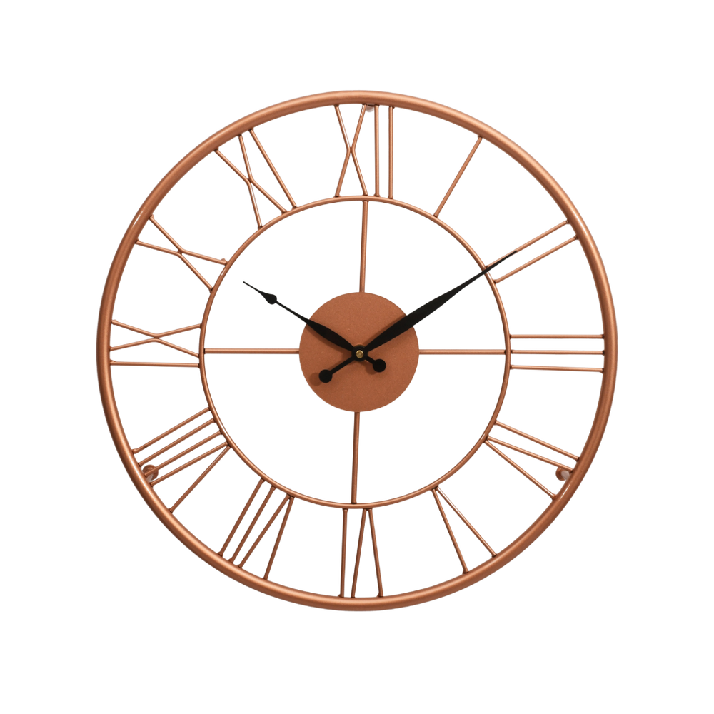 Artypillar Round Classic Iron Wall Clock - 14-Inch