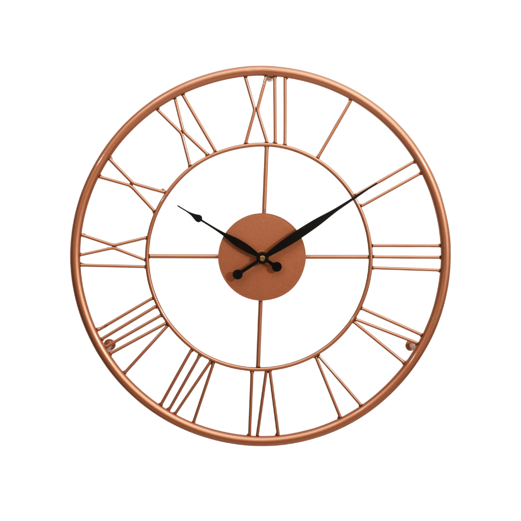 Artypillar Round Classic Iron Wall Clock - 14-Inch