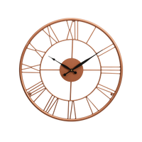 Artypillar Round Classic Iron Wall Clock - 14-Inch