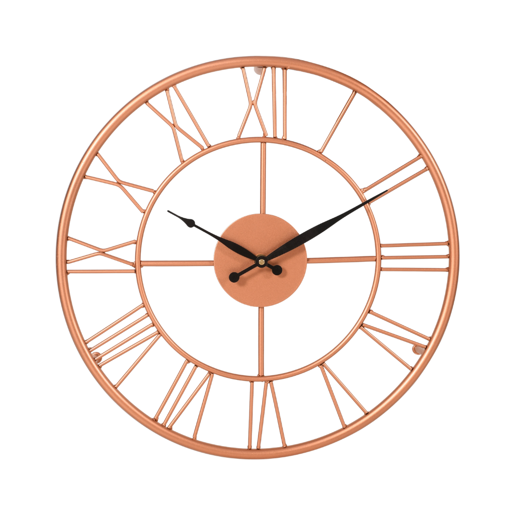 Artypillar Round Classic Iron Wall Clock - 14-Inch