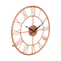 Artypillar Round Classic Iron Wall Clock - 14-Inch