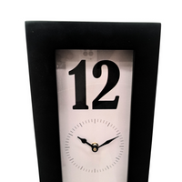 Artypillar Vertical Modern Floral Designer Wall Clock – 24 Inch