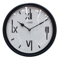 Artypillar Modern Designer Round Wall Clock - 24 Inch