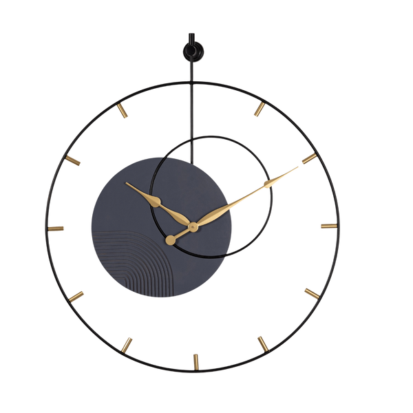 Artypillar 30-Inch Modern Minimalist Metal Wall Clock